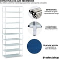 thumbnail image 4 of Zapatera De 9 Niveles Closet Plegable para Calzado Y Prendas De Vestir Estante Organizador Ajustable Armario Multiusos Mueble Rack Apilable Recamara, 4 of 7