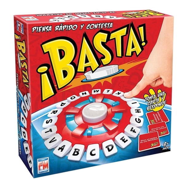 Juego de Mesa Basta Fotorama Piensa Rápido y Contesta