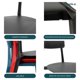 thumbnail image 4 of SET DE 4 SILLAS DE EXTERIOR BRIANZA COLOR NEGRO, 4 of 8