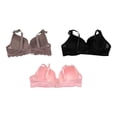 thumbnail image 2 of Brassiere Secret Treasure para Dama Varios Modelos Multicolor 3 Piezas Talla 32B, 2 of 4