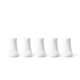 thumbnail image 2 of Tin Liso Simply Basic para Niña, de Poliéster Blanco Talla 10 a 13 años, 5 Pares, 2 of 4