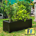 thumbnail image 4 of Maceta de Fibra de Vidrio Mod. Jardinera 100x25x50cm Chocolate, 4 of 7
