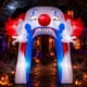 thumbnail image 1 of Inflable Halloween Arco Payaso Terror Gigante 3.10m Luz Led, 1 of 7