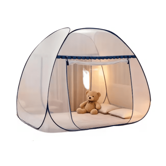 Mosquitero Para Cama King Size Modelo Azul