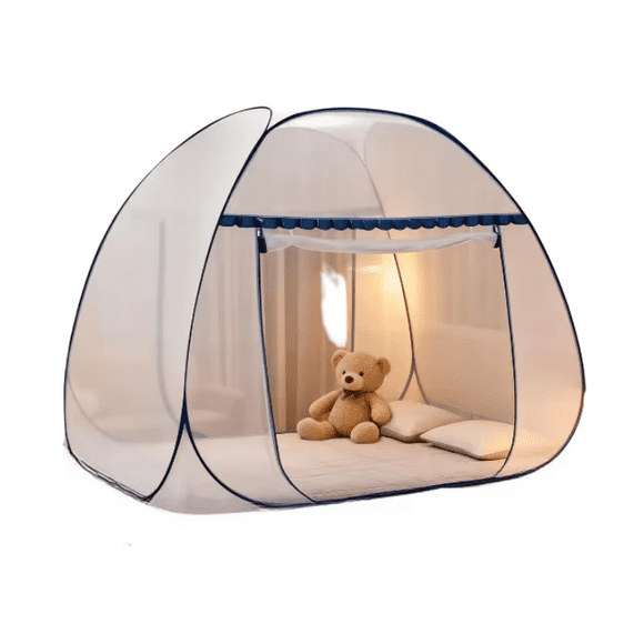 Mosquitero Para Cama King Size Modelo Azul