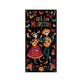 thumbnail image 2 of Decoraciones de Halloween, Cubrepuertas de 89 x 180 cm para Halloween y Día de Muertos - Decoración para puerta de Halloween y Día de Muertos - Cubrepuertas de poliéster para fiestas y festivales, 2 of 6