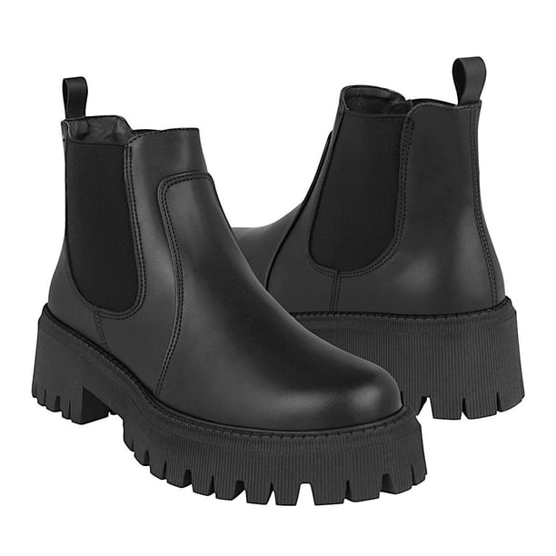 BOTINES DAMA STYLO 6609 SIMIPIEL NEGRO Stylo 6609