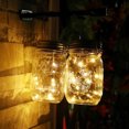 thumbnail image 2 of Tapa solar insertada para tarros de cristal - 7cm luces LED cambiantes de color • Solar • 10 LEDs brillantes • 2m de hilo • IP65 impermeable • Encendido/apagado automático, 2 of 3