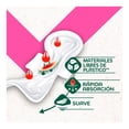thumbnail image 2 of Toallas femeninas Saba v-bio delgada con alas flujo abundante 15 pzas, 2 of 7