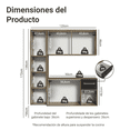 thumbnail image 4 of Mueble de Cocina Compacto Madesa 120cm Marrón/Negro, 4 of 11