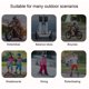 thumbnail image 3 of Naiovety Kid Full Body Armors Niños Motocross Equipo de protección Traje Guardia Motocicleta Chaleco Codo Rodillera para niñas Ropa Deportiva, Zapatos Verde S, 3 of 6