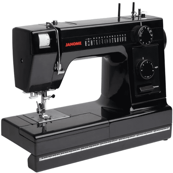 Máquina de Coser Janome Black Edition HD1000BE Uso Rudo 14 Puntadas