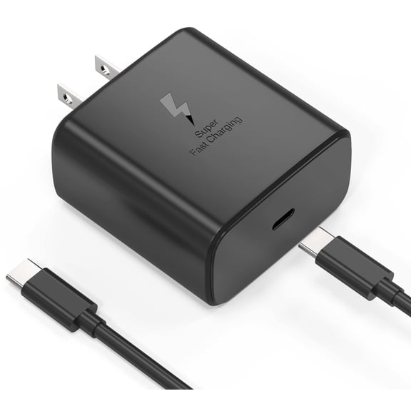 Cargador PIOEVTKA de 45 W de carga superrápida para Samsung Galaxy
