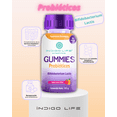 thumbnail image 4 of Gummies Probioticos Bifidobacterium Lactis INDIGO LIFE NUTRACEUTICOS Sabor Fresa y Piña 242 gr, 4 of 6
