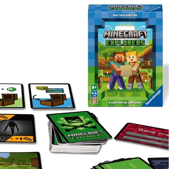Juego de cartas Ravensburger Minecraft Explorers 21580 Age 8+