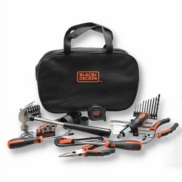 Juego de Herramientas BLACK+DECKER 65 Piezas con Bolsa