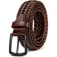 thumbnail image 1 of Men Belt, Braided Belt Comfortable For Men Casual Jean Golf 1 3/8, 1 of 4