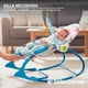thumbnail image 5 of Silla Mecedora Columpio Electrica Para Bébe Portátil De Lujo Cómodo Bouncer Para Bebes Silla Acolchada Multifuncional Con Juguetes Colgante (Gris), 5 of 6