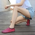 thumbnail image 4 of Advancent 1 par de zapatos de agua de secado rápido para surf, Fitness, calcetín antideslizante, zapatillas transpirables para entrenamiento, Tacos atléticos Rojo 40/41, 4 of 6
