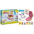 thumbnail image 3 of Set de Masas Moldeables Hasbro Play-Doh Dentista bromista con 9 accesorios y 6 latas, 3 of 4