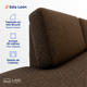 thumbnail image 4 of Sillón Sala Leon Esquinera En L 2 Piezas 5 Plazas Linato Armada Azul, 4 of 7