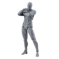 thumbnail image 3 of Modelos de cuerpo humano de PVC, maniquíes articulados Maniquíes articulados de cuerpo humano Modelos de figuras de acción móviles Integración perfecta, 3 of 7