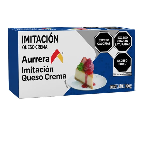 Imitación queso crema Aurrera 190 g