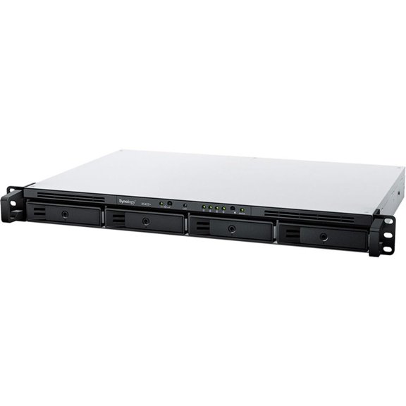 Servidor NAS Synology RS422+ Rackmount 4 Bahias SATA Dual 1GbE