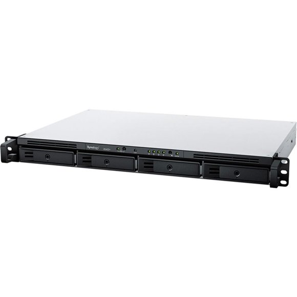 Servidor NAS Synology RS422+ Rackmount 4 Bahias SATA Dual 1GbE