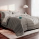 thumbnail image 1 of Set Edredón Acolchado Dreamlab Juego de Cama MATRIMONIAL Arena Beige, 1 of 9