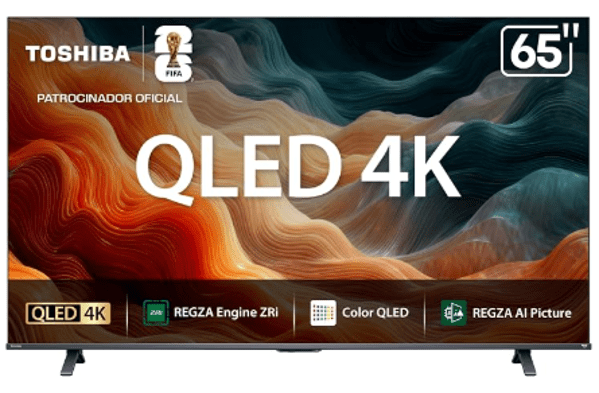 TELEVISOR MARCA TOSHIBA MODELO 65M450SFM QLED