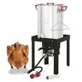 thumbnail image 1 of Freidora profunda Creole Feast 30 qt de aluminio 50.000 BTU, 1 of 9