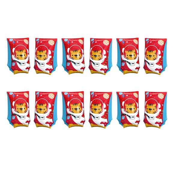 Flotis Para Niño Animalitos Splash Paquete 6 Pz Bestway Plástico Resistente