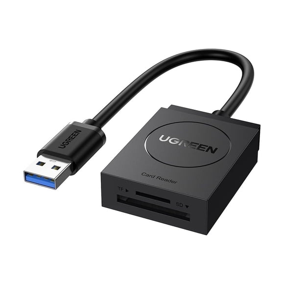 Lector de tarjetas 2 en 1 Ugreen 20250 USB 3.0 a SD/TF