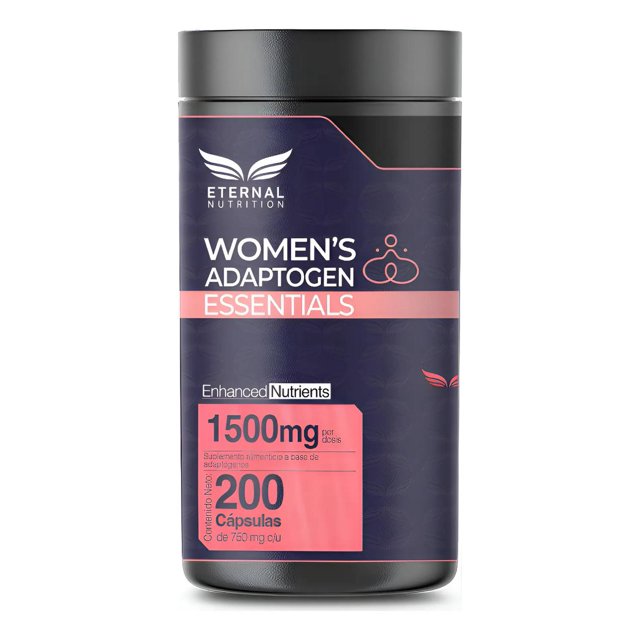 Maca y Adaptógenos para Mujer Eternal Nutrition 200 Cápsulas 1500 mg