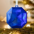 thumbnail image 4 of Colgante para árbol de Navidad | Adorno colgante de gema de plástico brillante | Adorno navideño para árbol, pared y mesa, 4 of 6