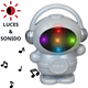 thumbnail image 2 of Triciclo para Niños Astronauta con Luz Sonido Ruedas de Eva y Canasta Trasera Apto a partir de 2 Años Soporta hasta 20 kg - Gris, 2 of 6