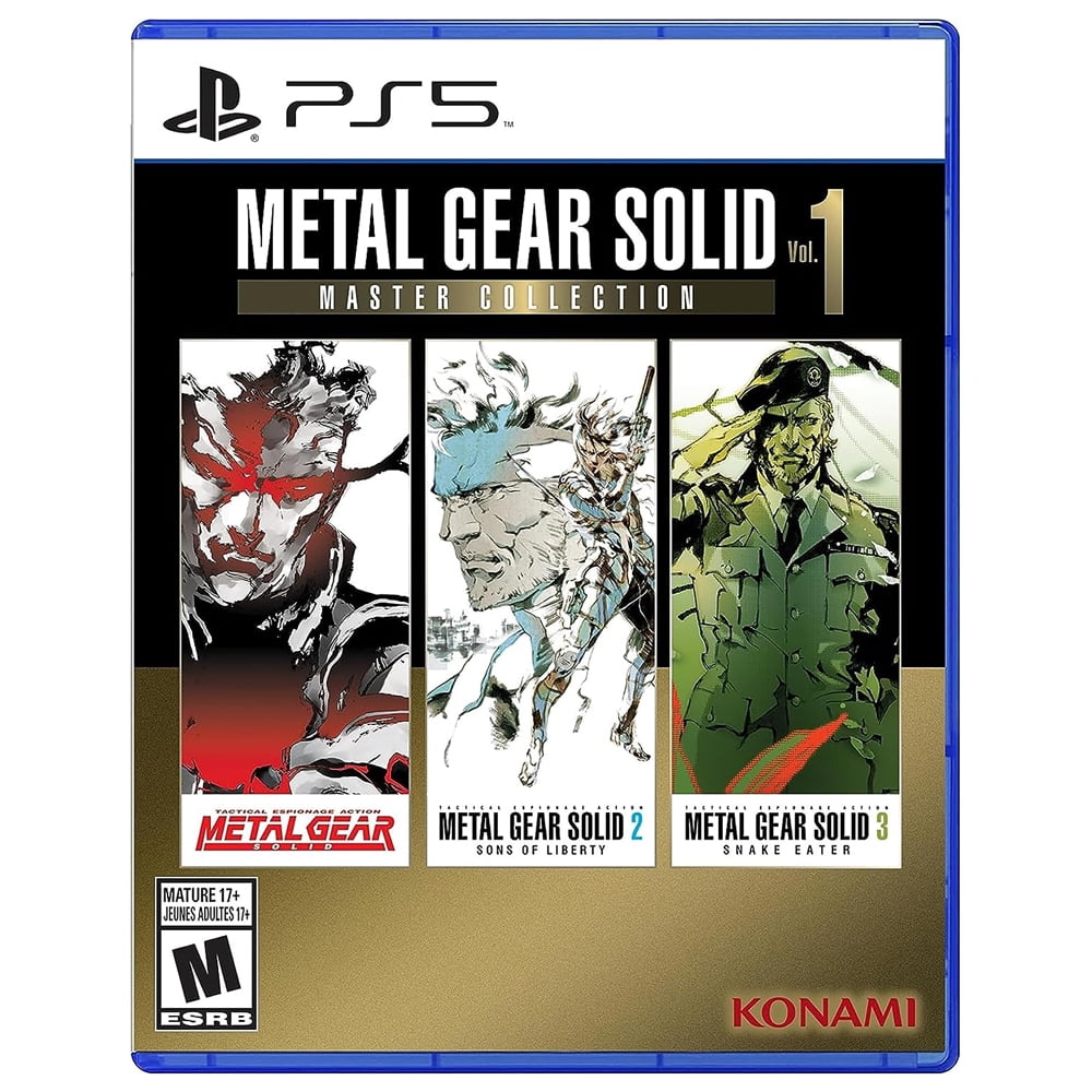 Metal Gear Solid: Master Collection Vol. 1 para PlayStation 5 PlayStation Metal/Gear/Fisico