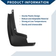 thumbnail image 4 of Guardabarros de barro únicos con accesorios de montaje para Renault Kadjar 2016-2020, guardabarros delanteros y traseros, 1 conjunto, 4 of 6