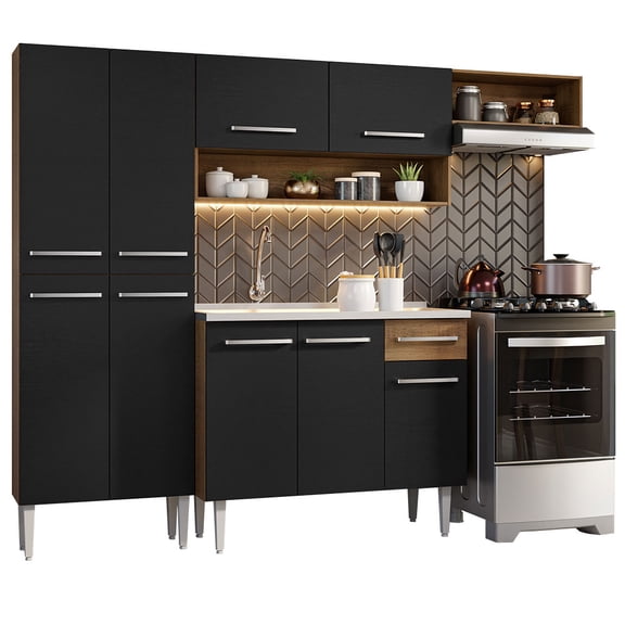 Cocina Integral 229cm con Tarja Emilly Madesa 12