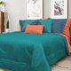 thumbnail image 2 of Set de Cama Spring Air Colors Turquesa/Blue King Size, 2 of 4