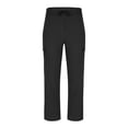 thumbnail image 4 of Amzcrzy Mens Linen Pants Comfortable Elastic Waist Drawstring Trousers for Men Summer Casual Relaxed Fit Beach Yoga Pants Lightweight Baggy Wide Leg Pants for Men with Flag Label S-3XL Negro, 4 of 6