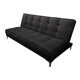 thumbnail image 3 of Sofa Cama Reclinable El Bazar Store Zeus Gris Oxford Terciopelo Futon 3 posiciones Abotonado Sala, 3 of 6
