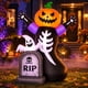 thumbnail image 1 of Inflable Halloween Calabaza Esqueleto 2.40m Fantasma Luz Led, 1 of 8