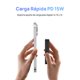thumbnail image 5 of Power Bank Magnética 5000 mAh PD 20W Baseus MagPro con Soporte y USB-C lateral Negro, 5 of 7
