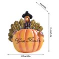 thumbnail image 2 of Harvest Scarecrow figura con Wheat y calabaza - otoño otoño de sobremesa decoración para el hogar, oficina, o Acción de Gracias exhibición, 2 of 3
