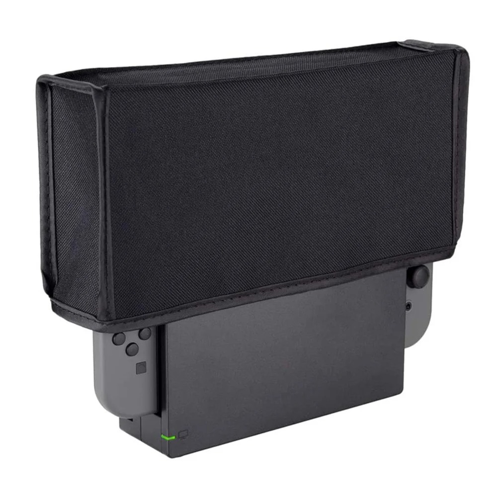 Funda protectora a prueba de polvo para la consola Nintendo Switch OLED con ventilación de malla y diseño antiarañazos