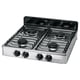 thumbnail image 1 of Parrilla de gas de sobreponer 4 quemadores, inox, Foset, 1 of 4