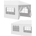 thumbnail image 2 of Toldo Plegable Impermeable Reforzado Blanco 3x6 m STYRKA, 2 of 7