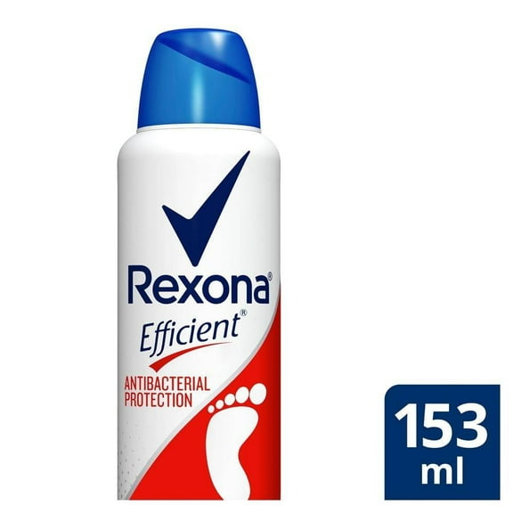 Desodorante para Pies en Aerosol Rexona Efficient en Aerosol 153 ml